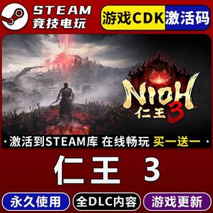仁王3 STEAM游戏全球区激活码CDK永久入库 全dlc 同步更新