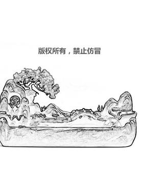 工艺品客厅【如意装饰】桌面装饰流水平安摆件酒柜电视柜