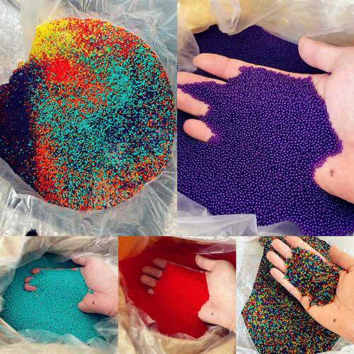 水弹7-8mm水晶弹下供水弹通用吸水珠散装按公斤大颗粒植物