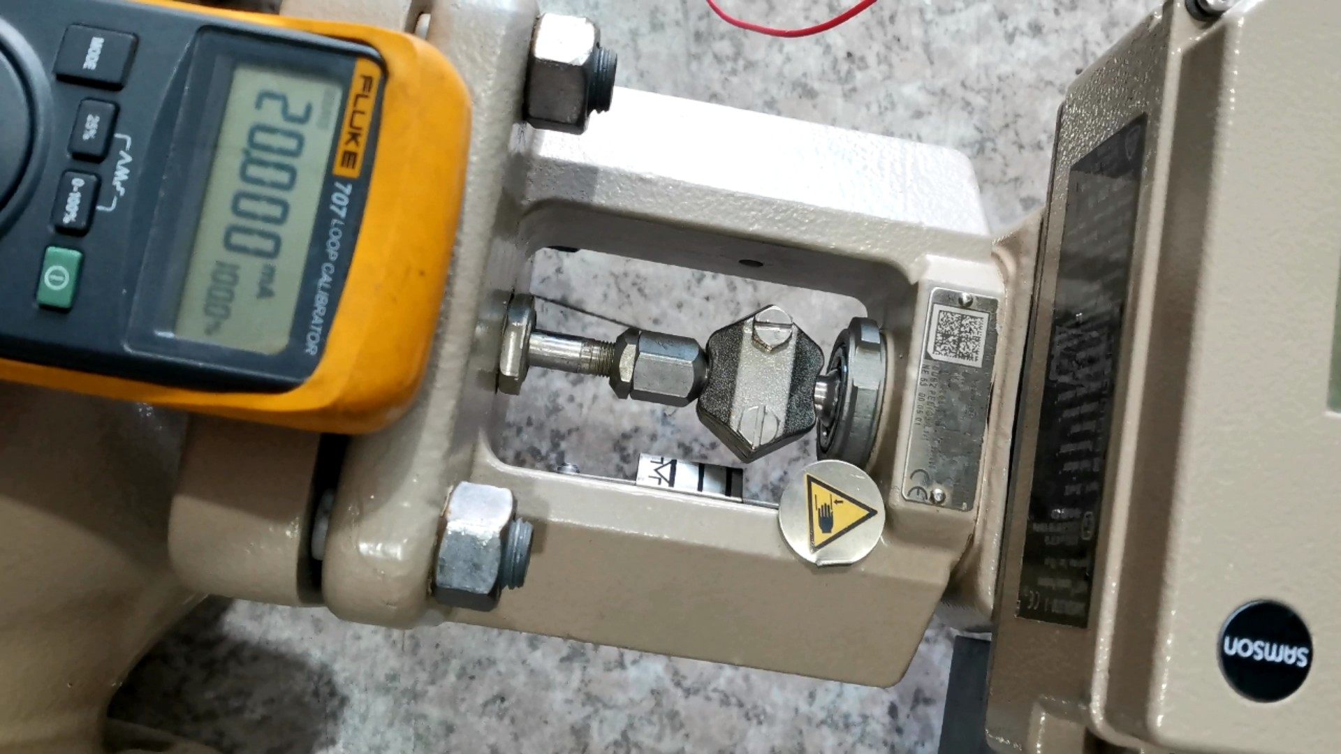 萨姆森DN65调节阀