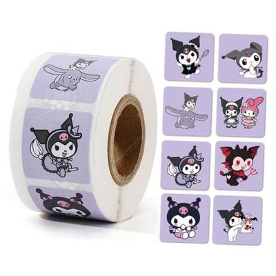 sanrio stickers roll kuromi cinnamoroll sticker boy girl贴纸