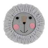 ins北欧手工编织卡通狮子绵羊造型家居墙壁挂饰儿童房童装 店道具