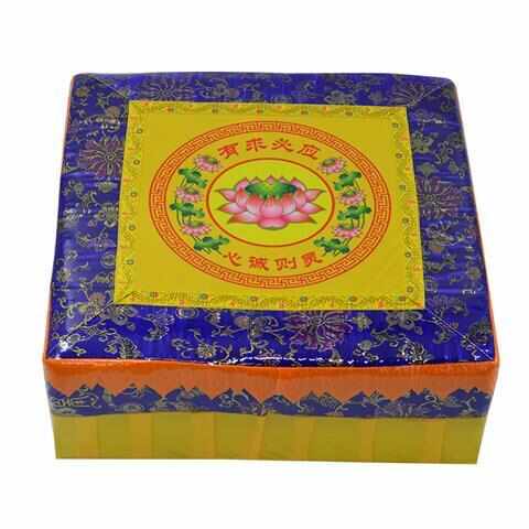 皮革莲花拜凳拜垫寺庙佛堂跪垫拜佛用禅垫磕头垫拜蹲跪拜凳拜佛凳