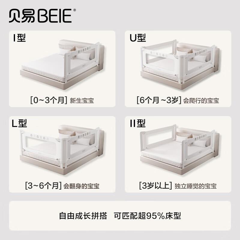 贝易宝宝床围栏加高儿童床上防摔床边防掉挡板婴儿防护栏