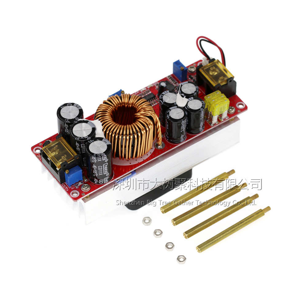 1500W 升级1800W DC-DC升压恒压恒流可调电源模块12-60V升12-90V