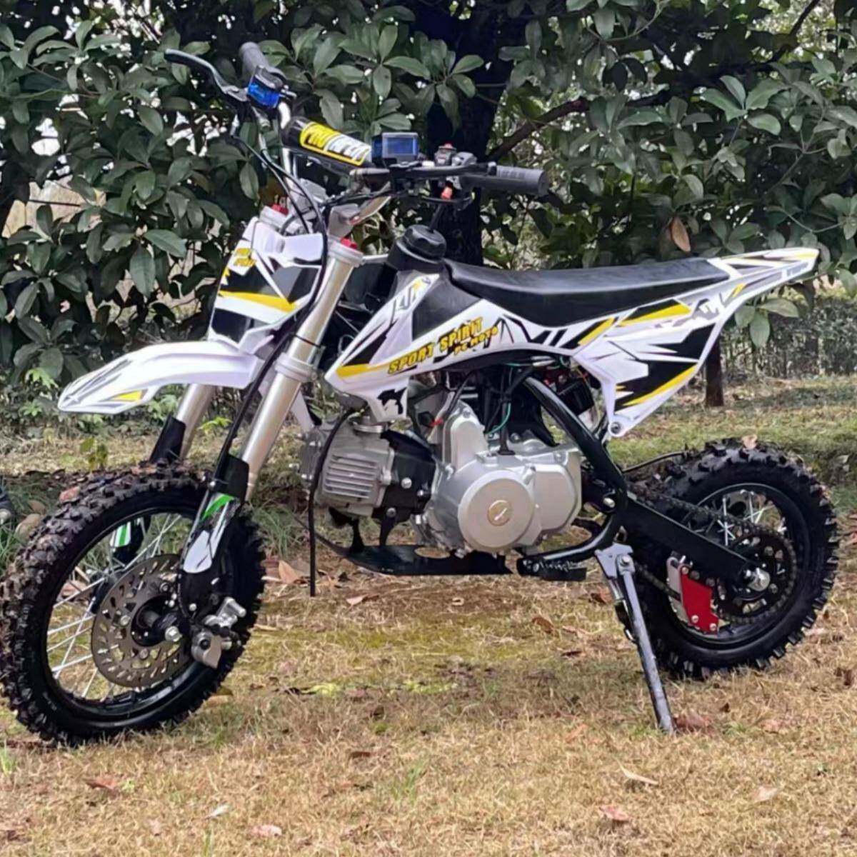 双梁K50越野车 110CC动力全地形竞技款山地场地前14寸后12寸 摩托