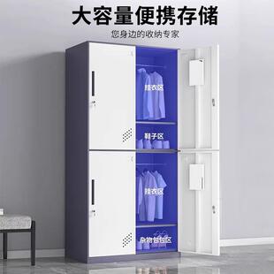 加厚装 021皮四门员工舍储物拆柜六门宿换衣 更衣柜浴室窄边铁GYG