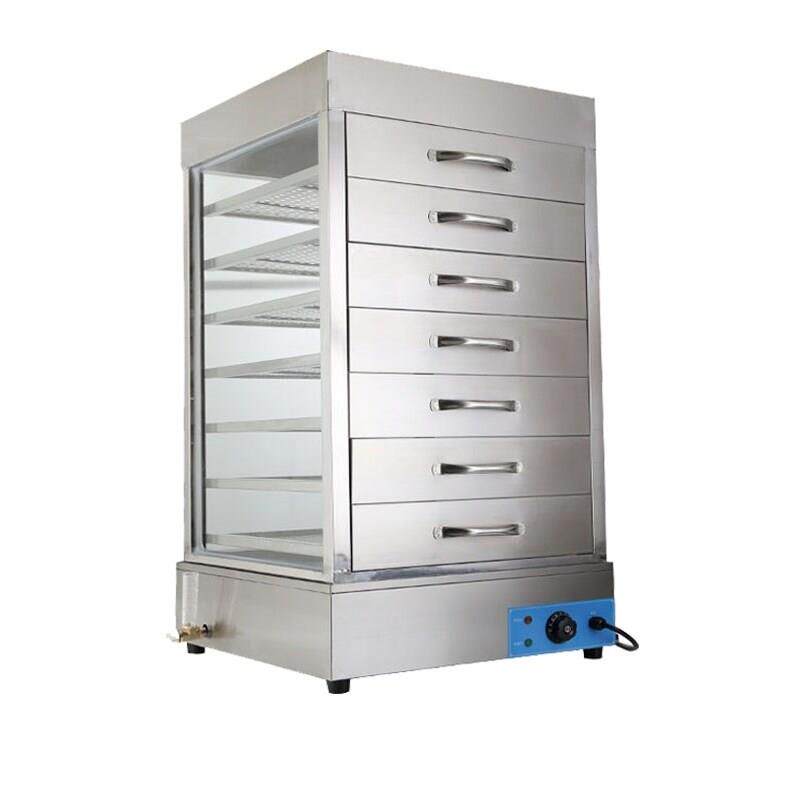 商用包子机蒸包柜玻璃抽屉式保温蒸柜电蒸箱蒸炉电热蒸包机蒸包炉