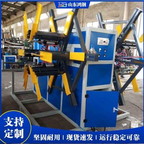 双盘塑料软管收卷包装机  工业PE管缠绕盘管机  管材自动收卷机