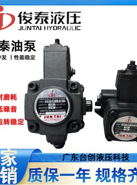 俊泰油泵JUNTAI变量 液压叶片泵VP-SF-15VP-SF-20 VP-SF30/40液压