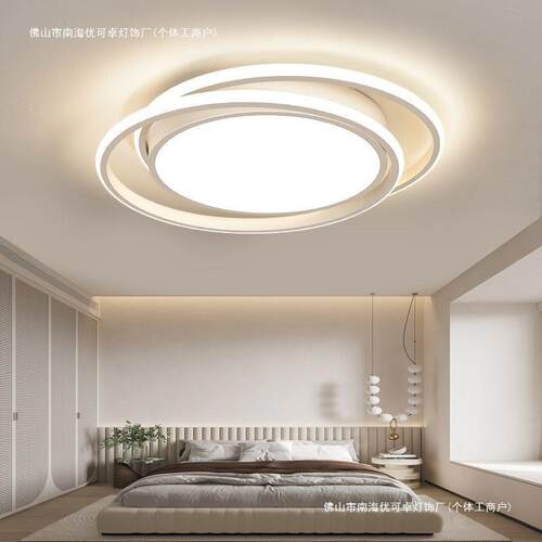 LED新款卧室灯圆形客厅卧室家用led吸顶灯简约现代主卧书房客厅