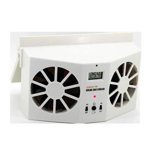 东南亚热销太阳能汽车排气扇汽车散热器太阳能汽车降温器车