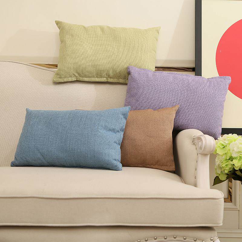 沙发抱枕套长方形靠枕靠垫套不含芯客厅靠背垫大号腰枕40x70枕头
