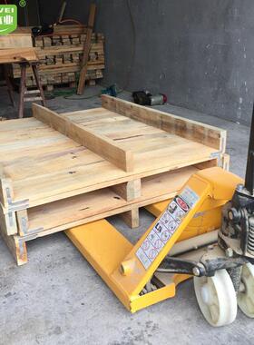 厚川东字型木头托盘木材加双面进叉义乌阳DFS浦防潮栈板木制江底