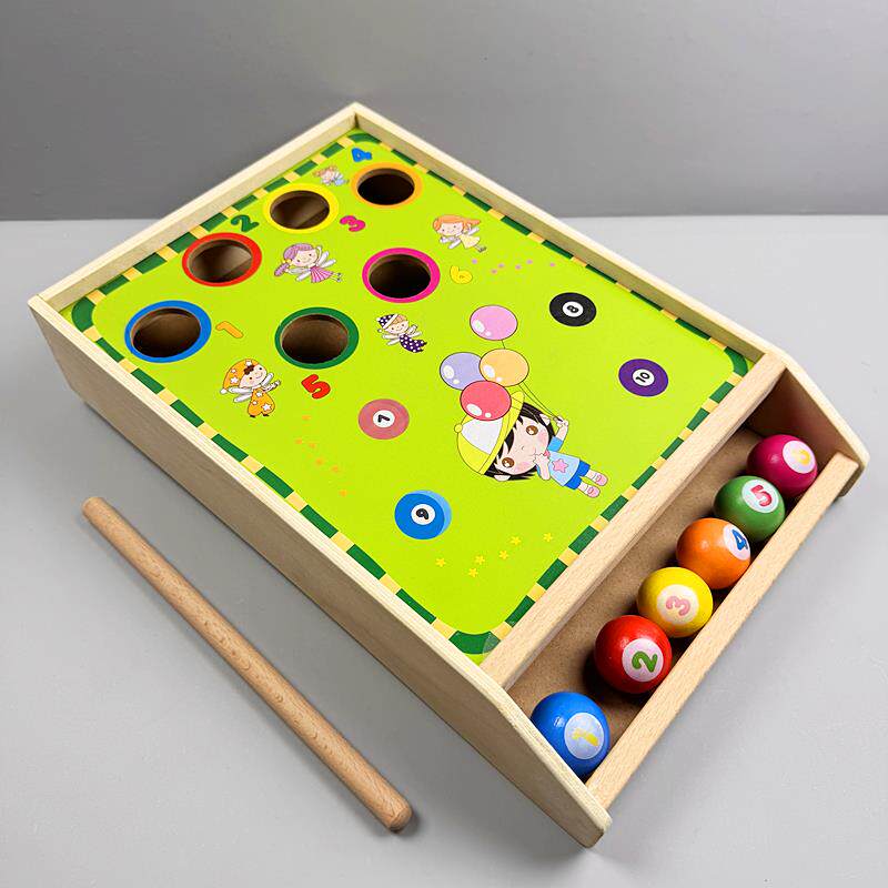 幼儿童桌球玩具保龄小台球家用益智迷你亲子游戏男女孩3-4-5-6岁