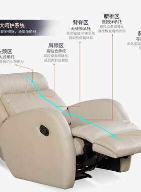 等太头空舱沙发椅多功单椅人旋转按摩阳台能懒人VRV躺椅客厅电动