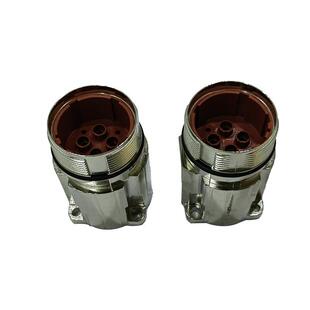 M40伺服电机连接器动力座子6芯8芯9芯航空接头茵特康CEGA