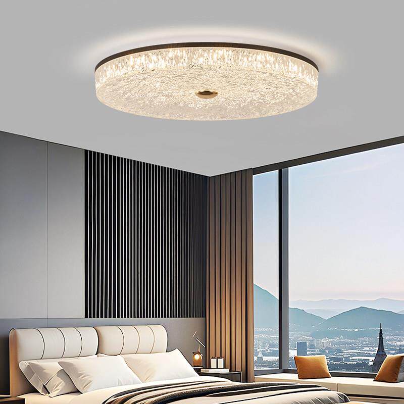 2025新款意式极简卧室灯吸顶灯轻奢高级感书房主灯智能中山灯具