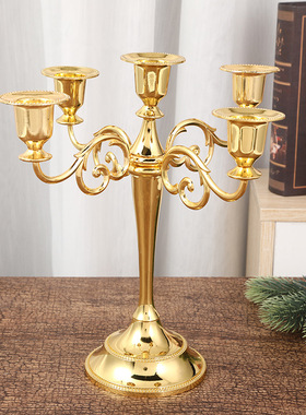 烛台婚庆道具酒店烛光装饰摆件