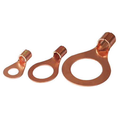 冷压裸端头OT50-6 电缆电线螺丝连接器铜接线鼻子OT50-8接线端子