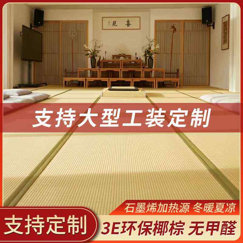 榻榻米床垫子定做椰棕塌塌米定制炕垫子订做日式踏踏米坐垫电加热