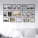 洗照片做房间客厅照片墙相框墙组合挂墙免打孔背景墙装 饰创意个性
