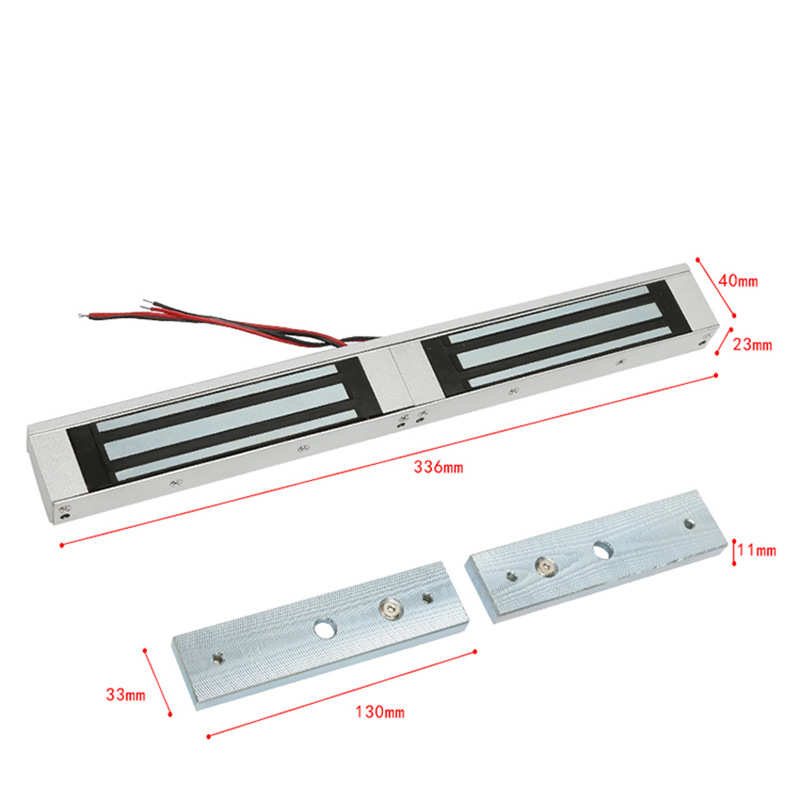 180KG单门磁力锁办公室电磁电子锁门禁系统280双门门锁木门电控锁