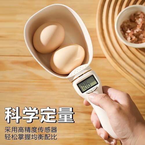 量勺克数勺电子称精准称重可拆卸厨房家用烘焙勺子称计电子秤