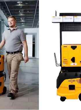 磨卡打磨机42L集尘桶摩卡42L吸尘器电机腻子墙面打磨无尘自动抖尘