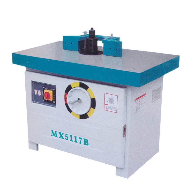 木工机械MX5117B锣机立式镂铣机 单轴木工铣床锣推台修边机线条机