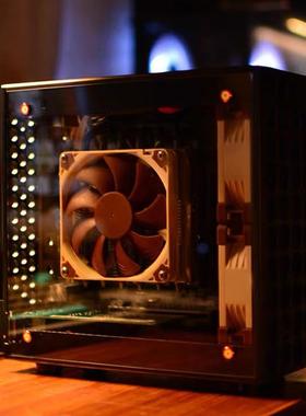 CAPTAIN S. V7-DC船长全铝定制DC电源小机箱支持半高PCI