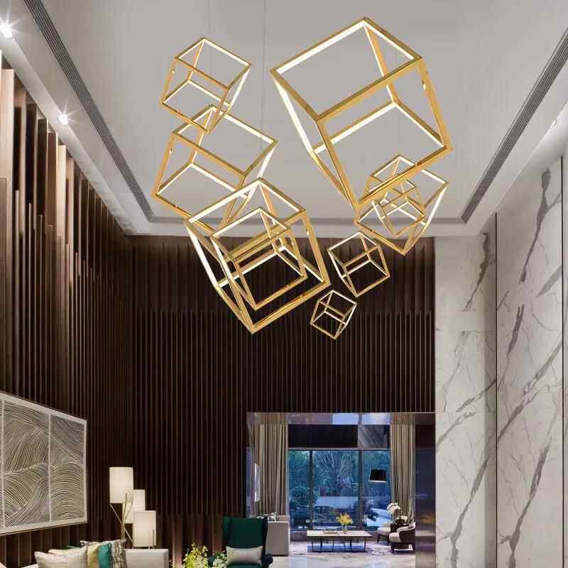 后现代极简个性几何线条不锈钢吧台展厅家居客厅餐厅设计师装饰