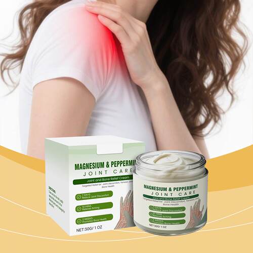 Magnesium Peppermint Joint Care Cream: A daily external appl