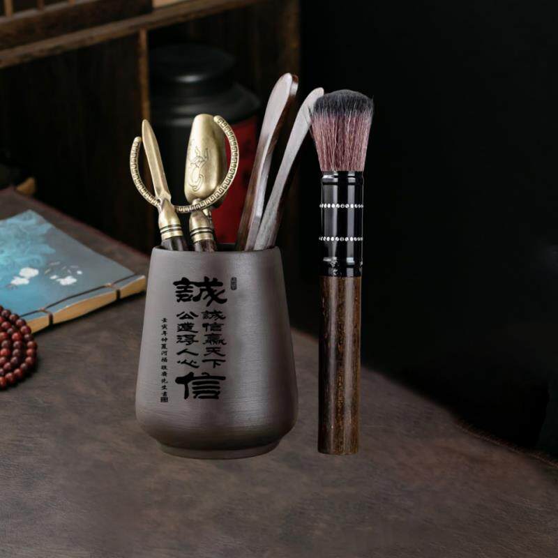 茶道六君子套装功夫茶具配件大全喝茶用品夹子刷子茶台桌泡茶工具
