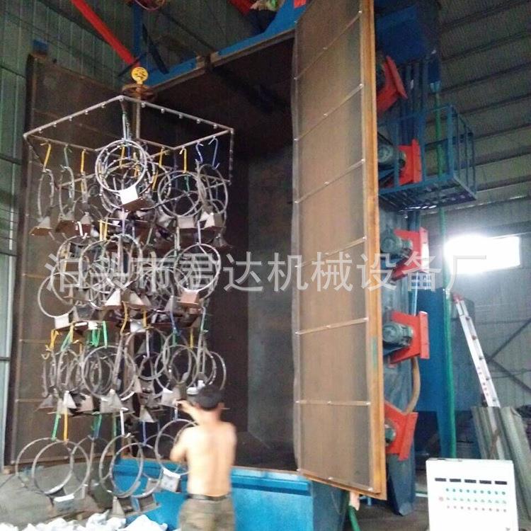 铸造锻造钢木家具除锈翻新弯头三通抛丸清理机重工件去油污抛丸机