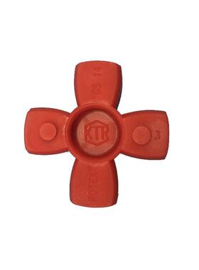 KTR ROTEX GS14弹性体外径30内径10缓冲垫4角四瓣胶块圈红色绿色