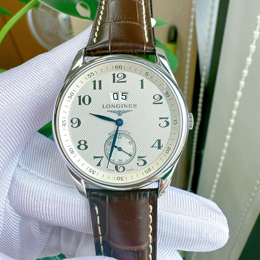 一口价98新浪琴公价2万40mm名匠系列自动机械男士手表腕表大日历