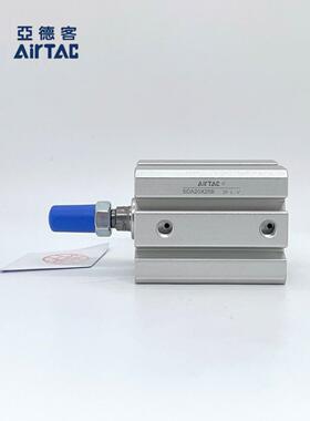 亚德客超薄气缸SDA32/40/50/63X5X10X20X25X30X35X40X45X50X60SB