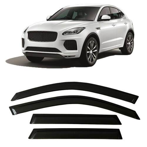 适用捷豹Jaguar E-PACE 2017-2022晴雨挡侧窗导流板雨眉加厚注塑