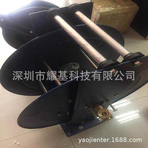 手摇卷管器50-100米 黑色高压橡胶管 手摇式卷管器