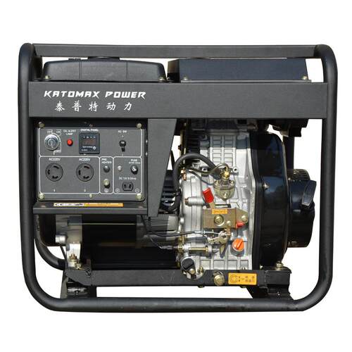 泰普特柴油发电机7kw家用小型7千瓦220V单相发电机组