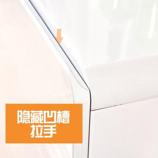 柜餐边现代简约茶水柜多柜ZRM功能烤客漆储物白色碗柜厨房酒柜厅