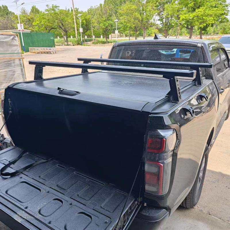 锰钢款皮卡车改装专用行李架横杆车厢货架龙门架车后斗承重支架