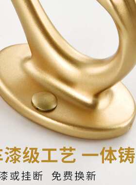 进门鞋柜挂钩玄关墙壁衣柜衣服轻奢挂衣钩免打孔浴室入户门后新品