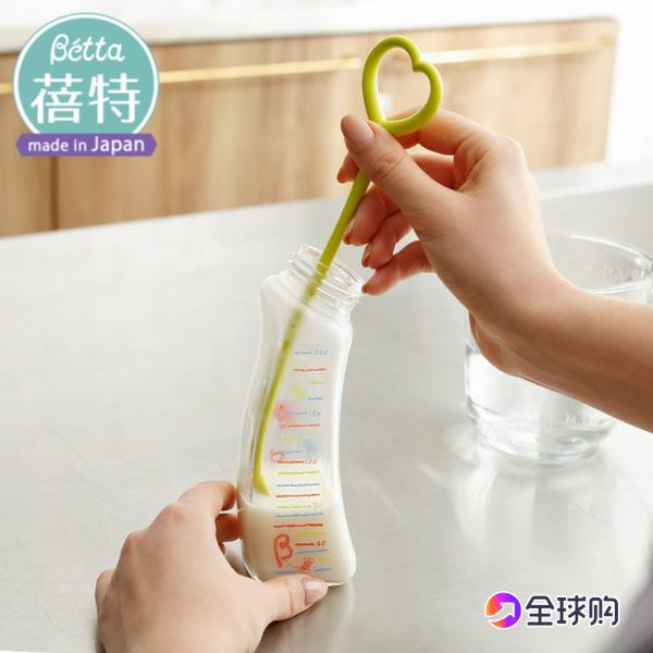 日本原装Betta/蓓特奶瓶专用奶粉搅拌棒长柄咖啡搅拌棒星型多用途