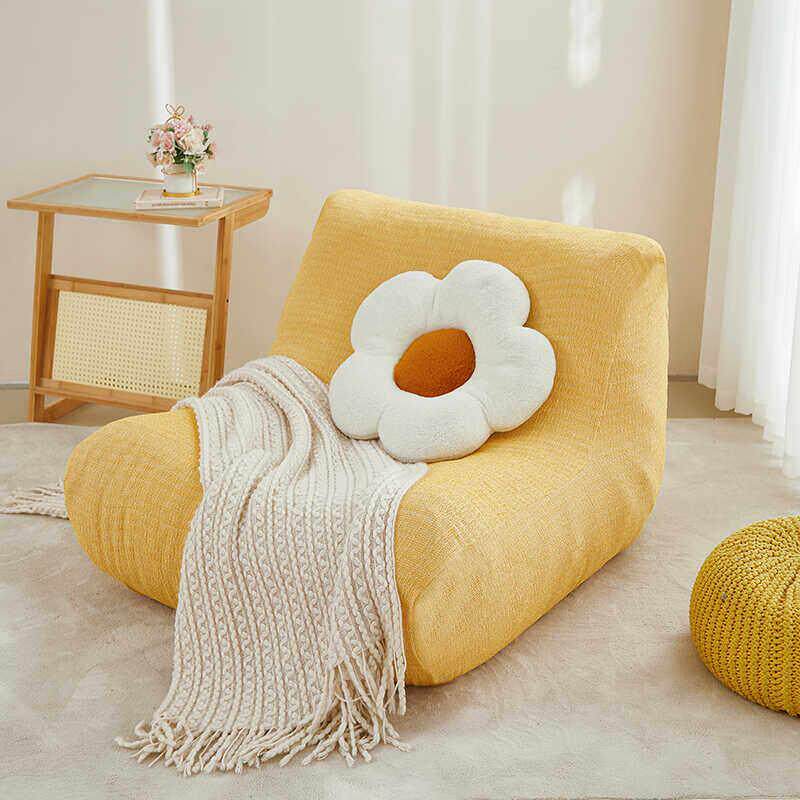 懒人毛毛虫沙发套罩四季通用彷麻全包卍能套单人防猫抓沙发床包