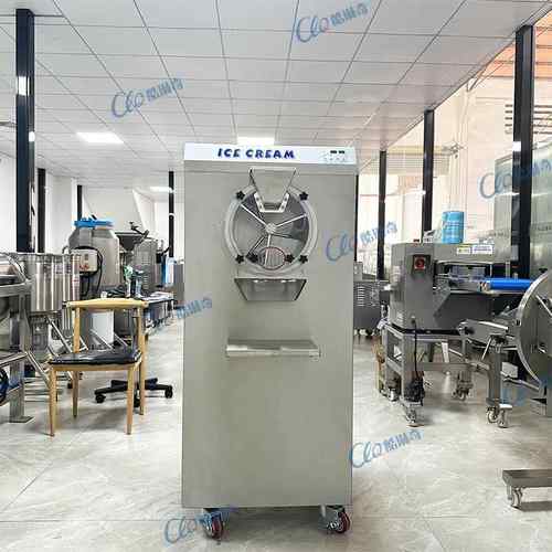 深圳东门奶茶店硬冰淇淋制作设备DIY硬冰淇淋球果味硬雪糕机
