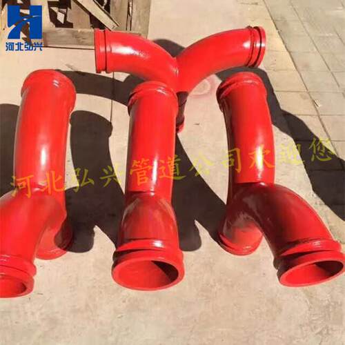 DN125*R350*90°三通 地泵管高压三通泵管