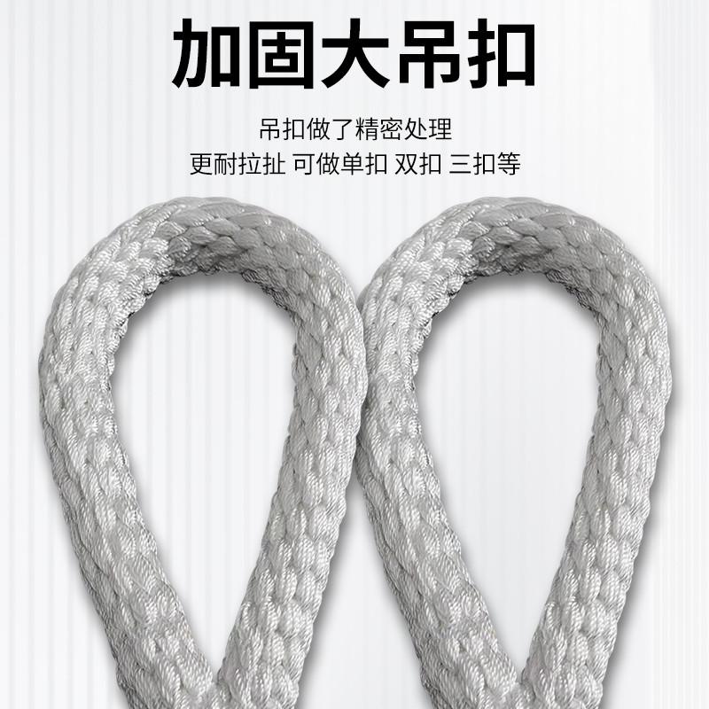 绳吊绳吊装软沪吊车扣起3米工业米尼龙圆形耐磨重吊带双工5白色