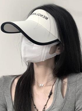 额头防晒神器防晒帽女士夏季遮阳